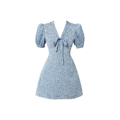 DPLAY Короткий рукав Платье Женское