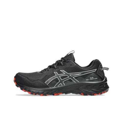 ASICS Gel Venture 10 Беговые кроссовки Низкий топ Черный Серый Цвет Мужской