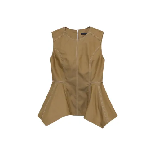 juun.j Бежевые Женские Майки