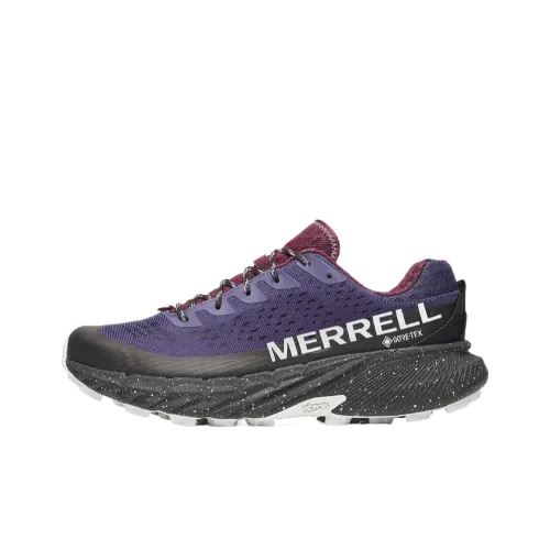 MERRELL Agility Peak 5 Low Топ Беговые кроссовки Мужской Темно-фиолетовый
