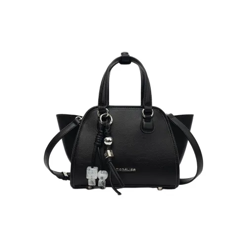 Monna Lisa Сумка через плечо из коровьей кожи женская черная