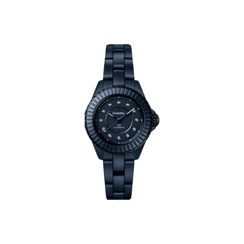 CHANEL Автоматический Механический Movement Женские Часы 33 мм Синие