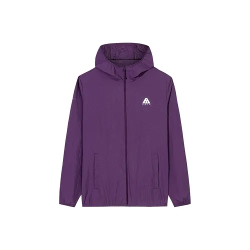 Anta Outdoor Collection Фиолетовый Глина Мужские Куртки
