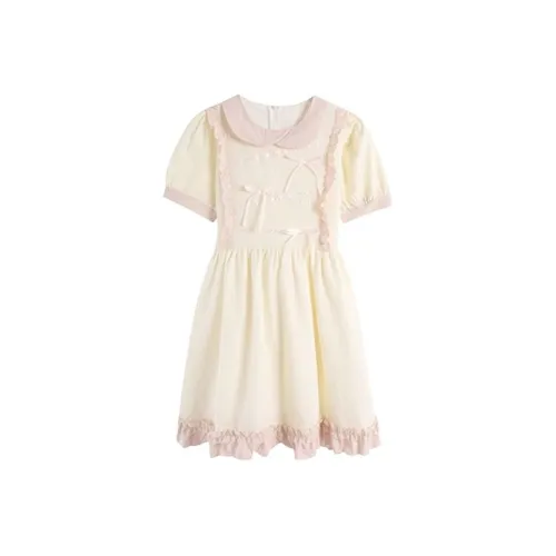 INNI Короткое платье с короткими рукавами женское