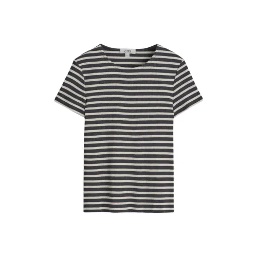 COS Серые полосы Женские футболки