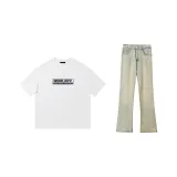 Комплект одежды (060 Белая футболка + Желтые грязные штаны)