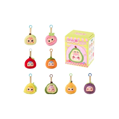 Three Little Fuzzies Heartfelt Plush Collection Cute Blind Boxes Три Маленьких Пушистых Искренний Коллекция Мягкие Игрушки Милые Слепые Коробки