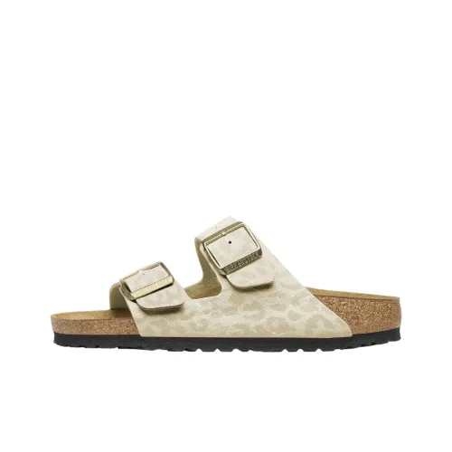 Birkenstock Arizona EVA Устойчивые к истиранию Слипоны Женские Бежевые Стандартные Свободного кроя