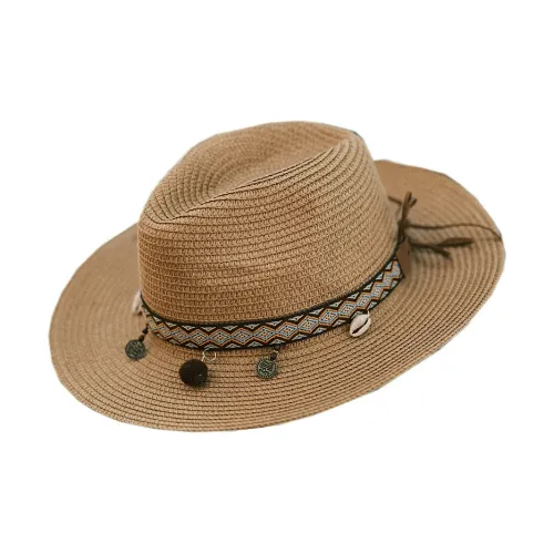 BOOLFEN Соломенная плетеная панама унисекс