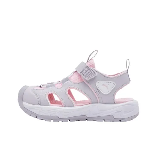 PUMA FUN RACER TERRA Дышащие Низкие Топы Детские Сандалии Фиолетовые Подростковые