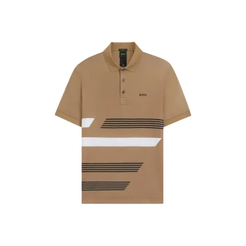 Hugo Boss Бежевая Мужская Поло