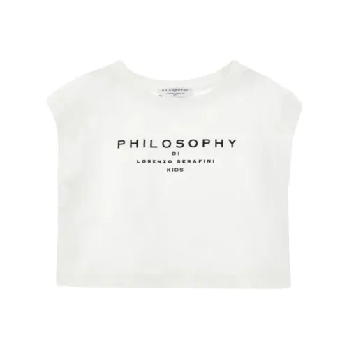 PHILOSOPHY DI LORENZO SERAFINI Топ Белый Детский