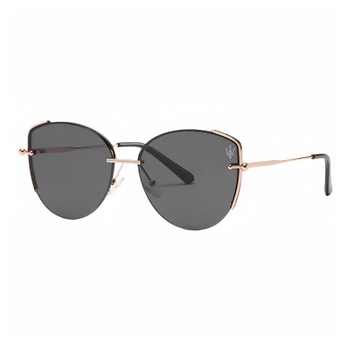 Maserati Металл Кошачий глаз Солнцезащитные очки Унисекс