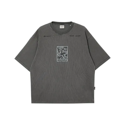 JACK JONES E44 Черный Песочный Мужская T-рубашка