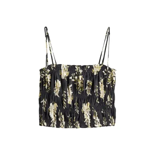 H&M Черный цветок Женские Топы