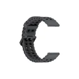 Угольно-черный, океанический, двубортный, двухцветный, силиконовый ремешок