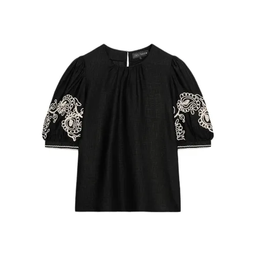 ZARA ZW Series Черные Женские Рубашки