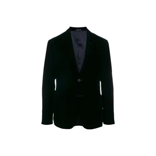 GIORGIO ARMANI Морской Синий Мужской Деловой Костюм