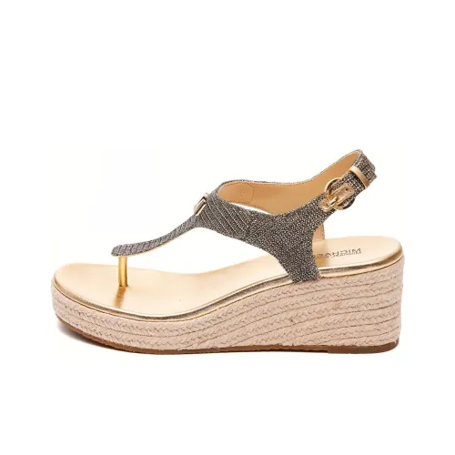 MICHAEL KORS One Ремешок Сандалии Женские Золотые