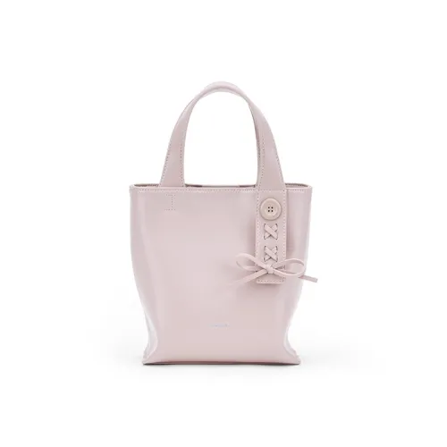 MCMIKO Сумка через плечо из коровьей кожи женская цвет вишневый цветок розовый