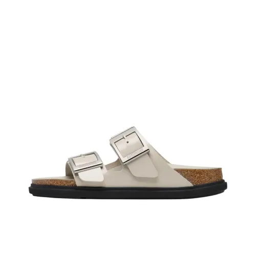 Birkenstock Arizona EVA Устойчивые к истиранию шлепанцы женские узкий дизайн светло-серый цвет