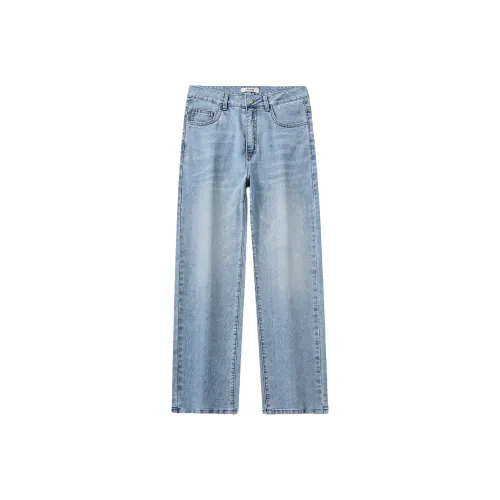 JEEP Светло-синие мужские джинсы