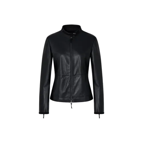 EMPORIO ARMANI Кожа Куртка Женская