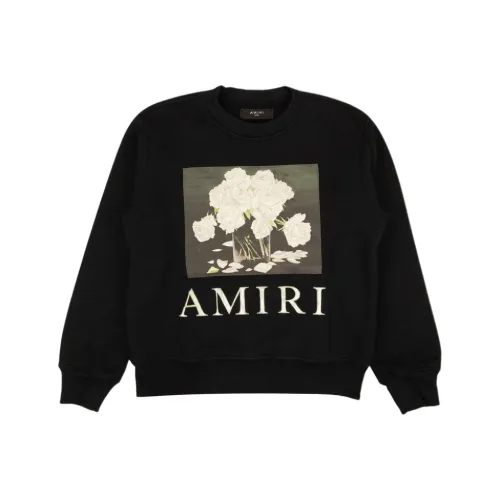 AMIRI Мужские черные свитшоты