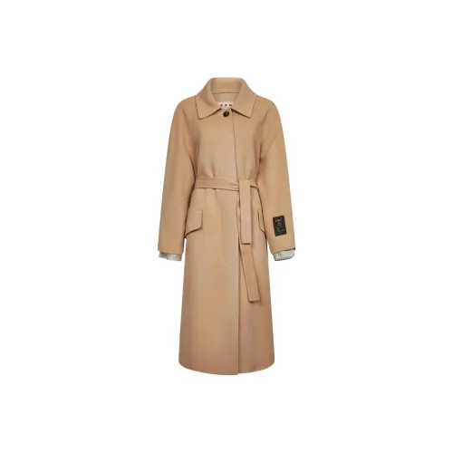 MARNI Бежевый Женский Пальто