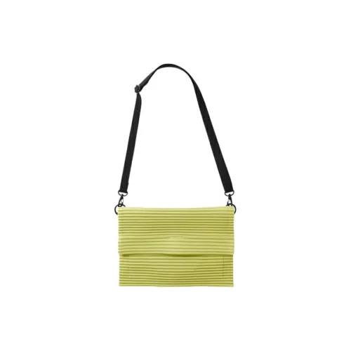 ISSEY MIYAKE Полиэстер Курьерская Сумка Конверт Сумка Подушка Сумка Сумка через плечо Унисекс Желтая