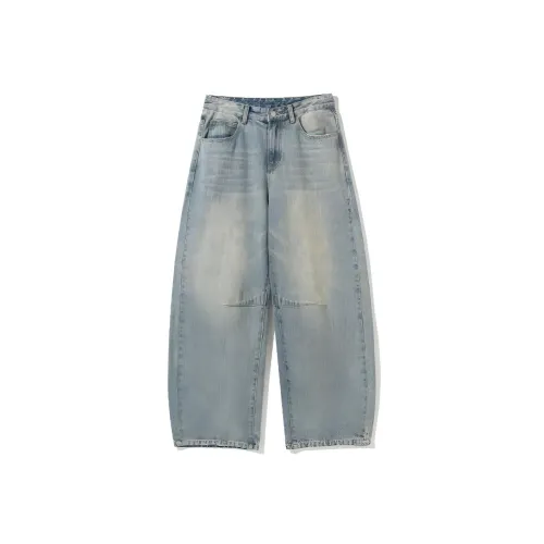 ELCORO Синие Унисекс Джинсы