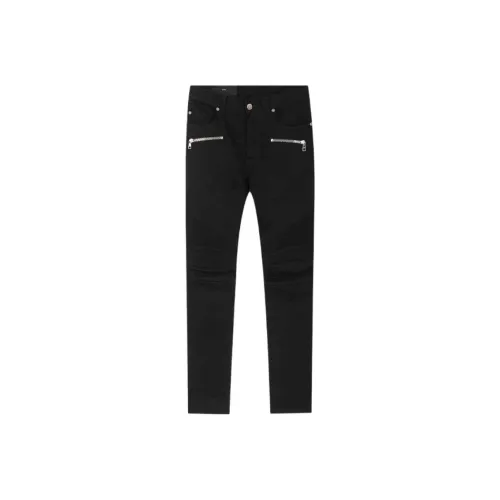 BALMAIN Мужские черные джинсы
