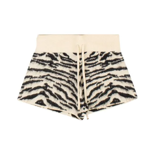 AMIRI Повседневные шорты женские бежевый черный