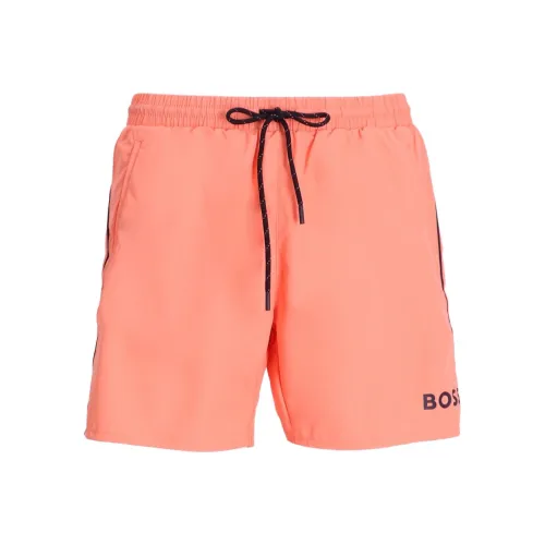 Hugo Boss Пляжные шорты Мужские Оранжевые Розовые