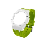 GA-2100-Фарфор Белый Корпус + Светло-Зеленый Ремешок