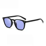 9107 Черная оправа с градиентными фиолетовыми линзами