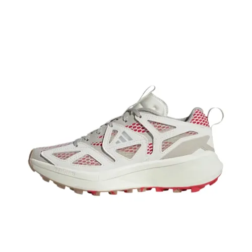 Adidas Kantai Trail Амортизация Устойчивый к истиранию Дышащий Низкий Топ Беговые кроссовки Женские Серый