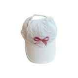 Бант, быстросохнущая шляпа, белый