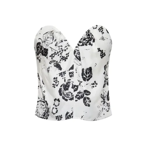 MaxMara SS25 Без бретелей Топ Женский