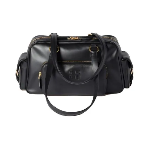 MIU MIU Телячья кожа Сумка Стандартная Женская Черная