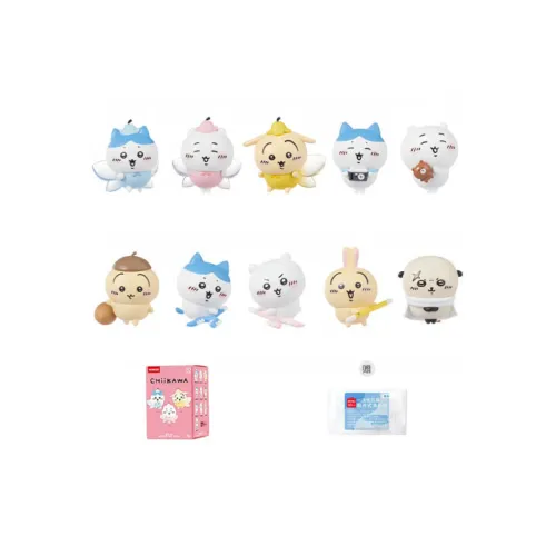Miniso x Chiikawa Счастье Buddy Mystery Коробка Слепые коробки 10 для одной Blind Коробка Целая коробка
