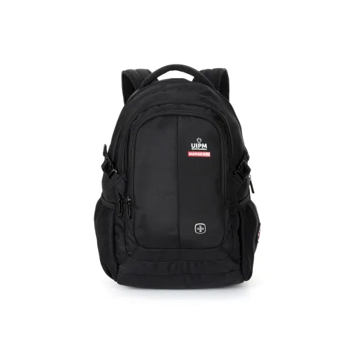 SUISSEWIN Ткань Рюкзак Стандартный Унисекс Черный