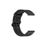 [Черный] Океанический Двубортный Двухцветный Силиконовый ремешок