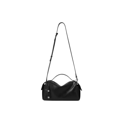 JONBAG Сумка через плечо из синтетической кожи сумка среднего размера женская чисто черная золотисто-коричневая