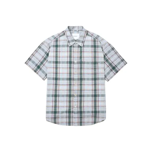 COVERNAT Зеленая Унисекс Рубашка