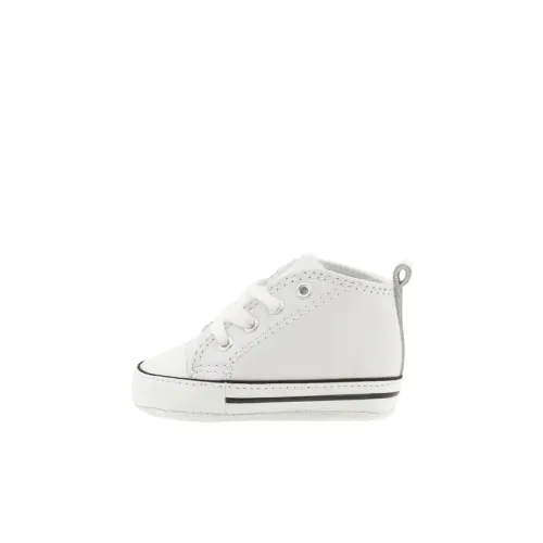 Конверс Износостойкая обувь для малышей Mid Топ Белый Infant и Toddler