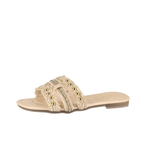 TAFN Быстросохнущие Слипоны Женские Бежевые