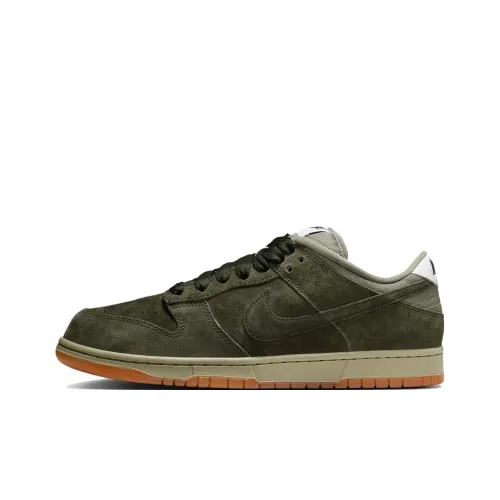 Nike Dunk SB Low Slip Resistant Abrasion Resistant Low Top Скейтборд Кроссовки Унисекс Зеленый