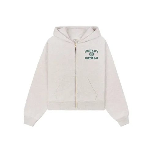 SPORTY RICH SS25 Толстовка Женская