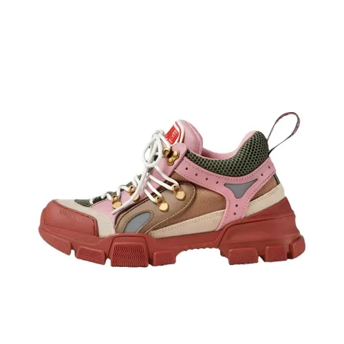 GUCCI Flashtrek Low Топ Повседневная обувь Женская Розовая